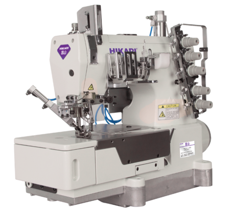 HW762T电脑直驱自动剪线平台式绷缝机