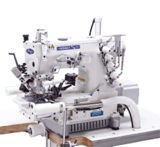 超高速直驱右切刀气动自动剪线绷缝机