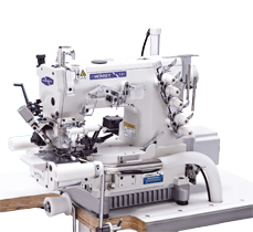 超高速直驱右切刀气动自动剪线绷缝机