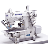 超高速直驱左切刀气动自动剪线绷缝机