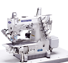 超高速直驱左切刀气动自动剪线绷缝机